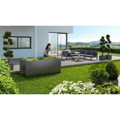 Biohort Aiuola Rialzata 1.5 x 1.5 m in Metallo