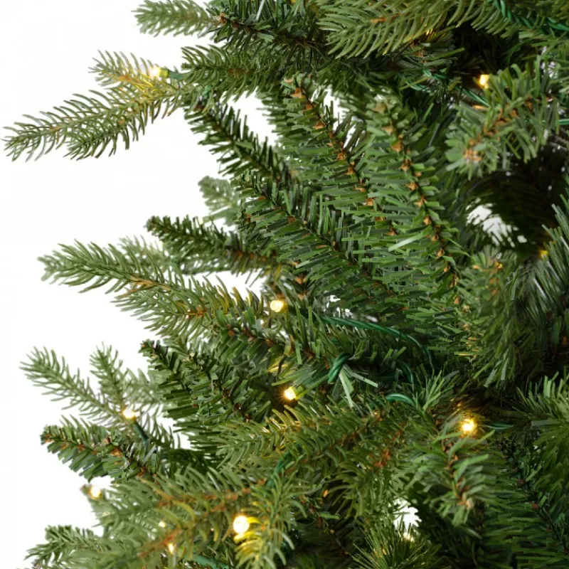 Kaemingk Albero di Natale Allison Illuminato h240Ø152cm PE+PVC