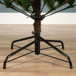 Kaemingk Albero di Natale Allison Illuminato h240Ø152cm PE+PVC