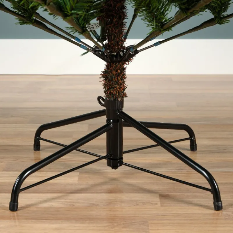 Kaemingk Albero di Natale Allison Illuminato h240Ø152cm PE+PVC