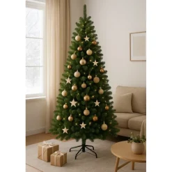 Edelman Albero di Natale Brampton Verde h185 Ø127cm PE+PVC