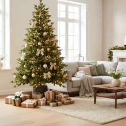 Magic Tree Albero di Natale Illuminato Darcy con Tronco 1450LED h240Ø145cm PE+PVC