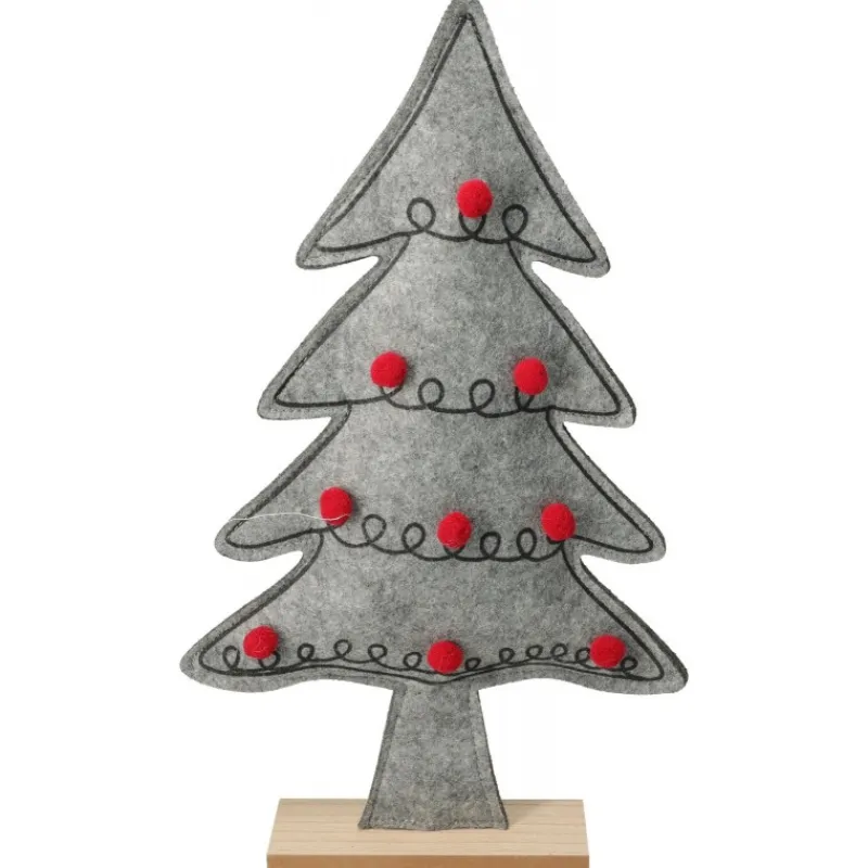 Koopman Albero di Natale in Feltro 42 cm. Pezzo Singolo