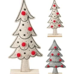 Koopman Albero di Natale in Feltro 34 cm. Pezzo Singolo