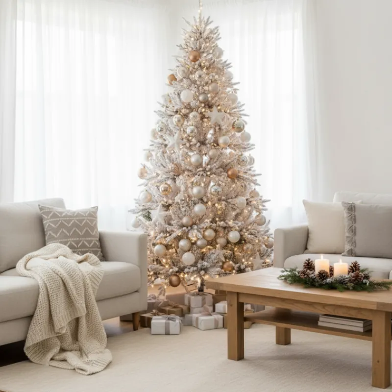Magic Tree Albero di Natale Lincoln White h180Ø110cm PE