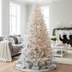 Magic Tree Albero di Natale Lincoln White h210Ø128cm PE