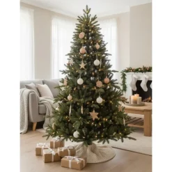 Kaemingk Albero di Natale Noble pine Verde dim 210 cm
