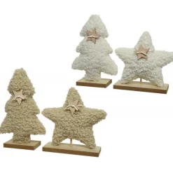 Kaemingk Albero di Natale o Stella 18 cm. Pezzo Singolo