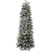 Magic Tree Albero di Natale Russel Innevato h180Ø65cm PE+PVC