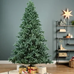 Kaemingk Albero di Natale Trondheim Verde/Blue h240Ø150cm PE+PVC