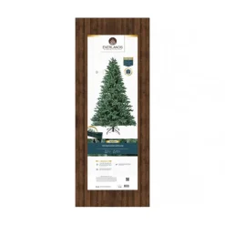 Kaemingk Albero di Natale Trondheim Verde/Blue h240Ø150cm PE+PVC
