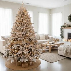 Magic Tree Albero di Natale White Montgomery h240Ø142cm PE+PVC