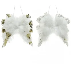 Kaemingk Ali con Piume e Glitter 15 cm. Pezzo Singolo