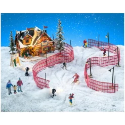 Lemax Apres-Ski Lodge Set con Alimentatore 4.5V Cod. 56676