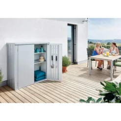 Biohort Armadio da Esterno in Metallo ROMEO M