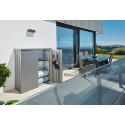 Biohort Armadio da Esterno in Metallo ROMEO M