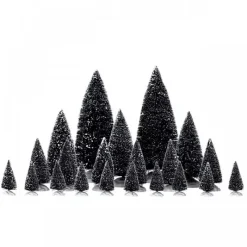 Lemax Assorted Pine Trees Set Of 21 Cod. 04768