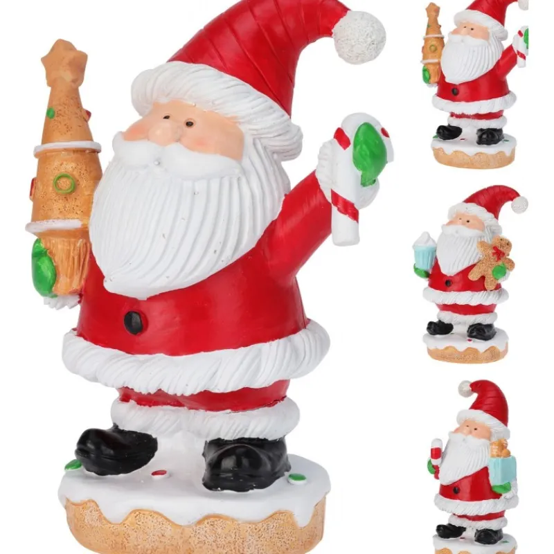 Koopman Babbo Natale in Resina 10x14 cm. Pezzo Singolo