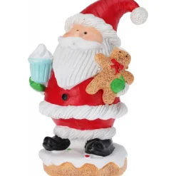 Koopman Babbo Natale in Resina 10x14 cm. Pezzo Singolo