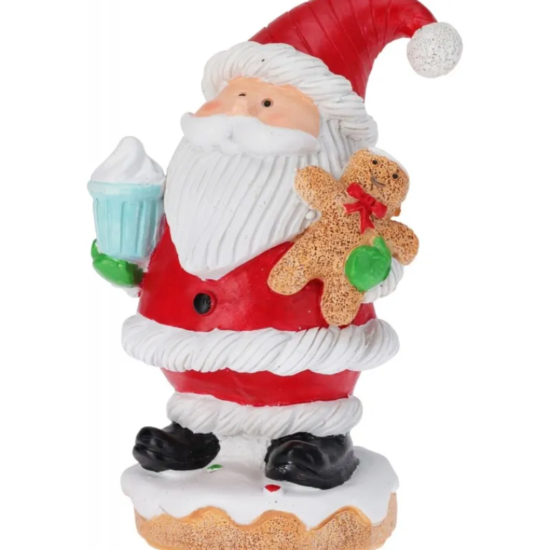 Koopman Babbo Natale in Resina 10x14 cm. Pezzo Singolo