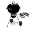 Weber Barbecue a Carbone Master-Touch 57 cm GBS E-5750 Black Cod. 14701004 + Cesti Porta Carbone Cod. 7403