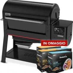 Weber Barbecue a Pellet Searwood Xl Black Cod. 1500131
