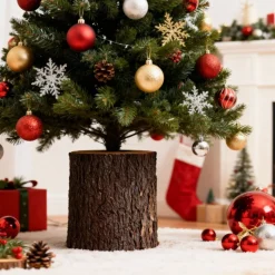 Magic Tree Base Tronco per Albero di Natale h210-270 35x45h