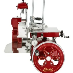 Berkel Affettatrice Volano Fiorato Tribute colore Rosso - Decori Oro