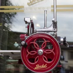 Berkel Affettatrice Volano Fiorato P15 colore Rosso - Decori Oro