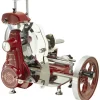 Berkel Affettatrice Volano Fiorato B2 colore Rosso - Decori Oro