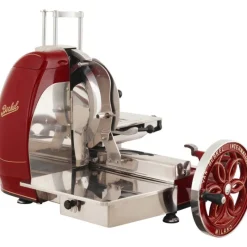 Berkel Affettatrice Volano Fiorato B116 colore Rosso - Decori Oro