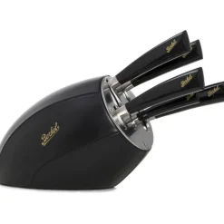 Berkel Ceppo Sense Nero + set 5 coltelli Elegance Nero