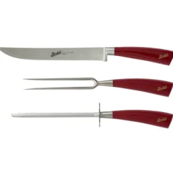 Berkel Elegance Set Arrosto 3 Coltelli Rosso