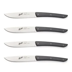 Berkel Set 4 Coltelli da Bistecca Colore Nero