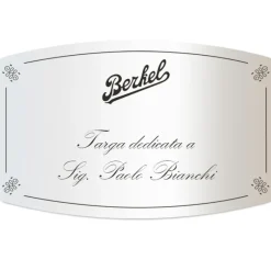 Berkel Targhetta Personalizzabile Silver