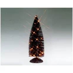 Lemax Black Bristle Tree Orange Light B/O 4.5V Cod. 54518
