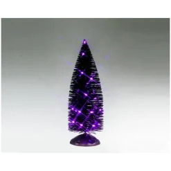 Lemax Black Bristle Tree Purple Light B/O 4.5V Cod. 54517