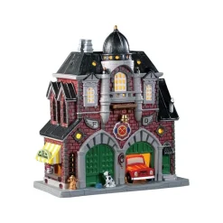 Lemax Caddington Fire Brigard, B/O Led Cod. 95520