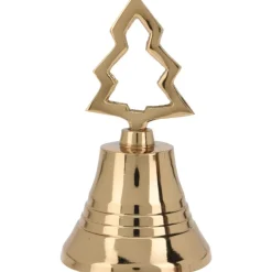 Koopman Campanella in Alluminio 5x10 Cm Oro. Pezzo Singolo