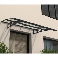 Canopia Amsterdam Pensilina Da Esterno 224X140 cm Trasparente