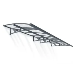 Canopia Amsterdam Pensilina Da Esterno 447X140 cm Trasparente