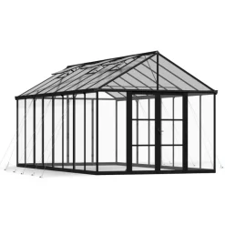 Canopia ARIA Ibrida Serra Da Giardino in Policarbonato 608x304x285 cm- Nero