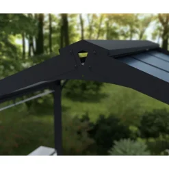 Canopia Austin Gazebo per Barbecue in Alluminio 1.8X2.4 m