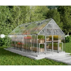 Canopia Balance Ibrida Serra Da Giardino in Policarbonato 487X244X229 cm Argento