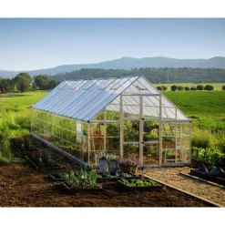 Canopia Balance Ibrida Serra Da Giardino in Policarbonato 844X304X257 cm Argento