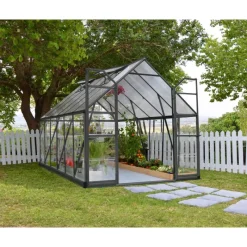 Canopia Balance Ibrida Serra Da Giardino in Policarbonato 367X244X229 cm Grigio