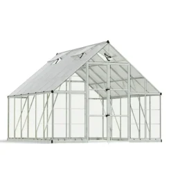 Canopia Balance Ibrida Serra Da Giardino in Policarbonato 366X304X257 cm Argento