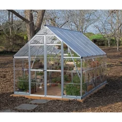 Canopia Balance Ibrida Serra Da Giardino in Policarbonato 367X244X229 cm Argento