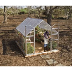 Canopia Balance Ibrida Serra Da Giardino in Policarbonato 367X244X229 cm Argento