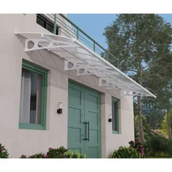 Canopia Bordeaux Pensilina Da Esterno 670X140 cm Doppio Strato